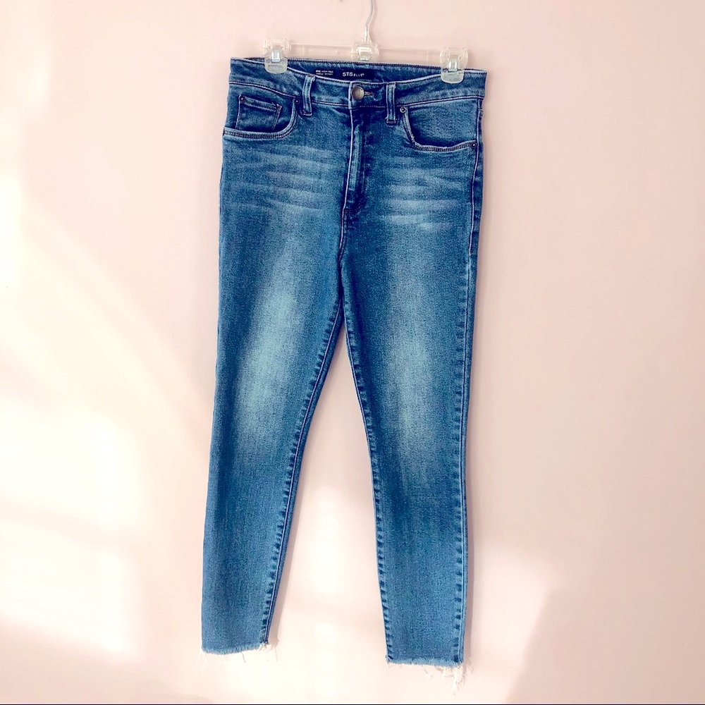 STS Blue Brie High Rise Ankle Skinny Jean
